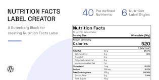 35-1-1.jpeg Nutrition Facts Label Creator (Gutenberg Block) - Image 1