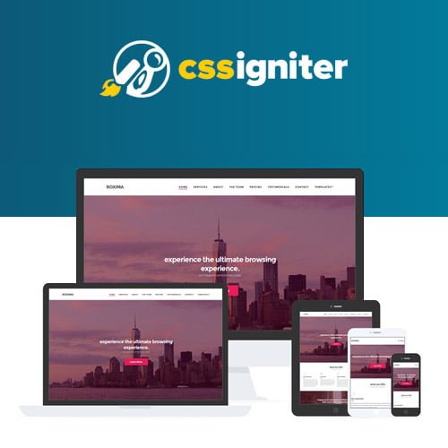 CSS-Igniter-Roxima-WordPress-Theme.jpg CSS Igniter Roxima WordPress Theme - Image 1