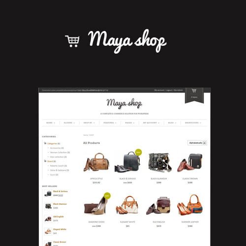 MayaShop - A Flexible Responsive e-Commerce Theme