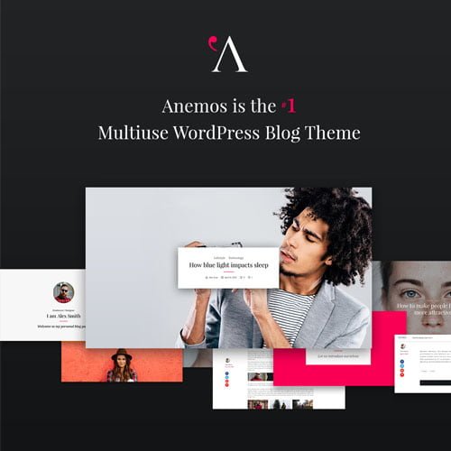 Anemos - A Multiuse Blogging WordPress Theme
