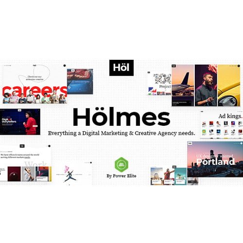 Holmes - Digital Agency Theme