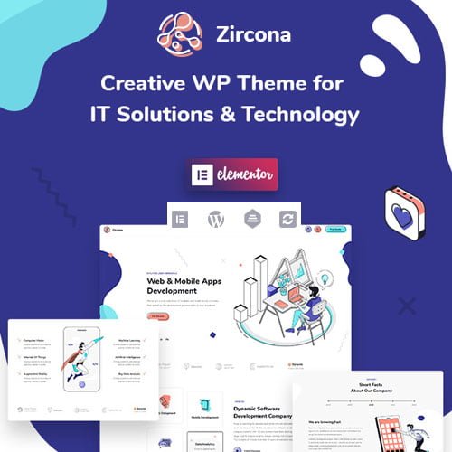 Zircona - IT Solutions & Technology WordPress Theme